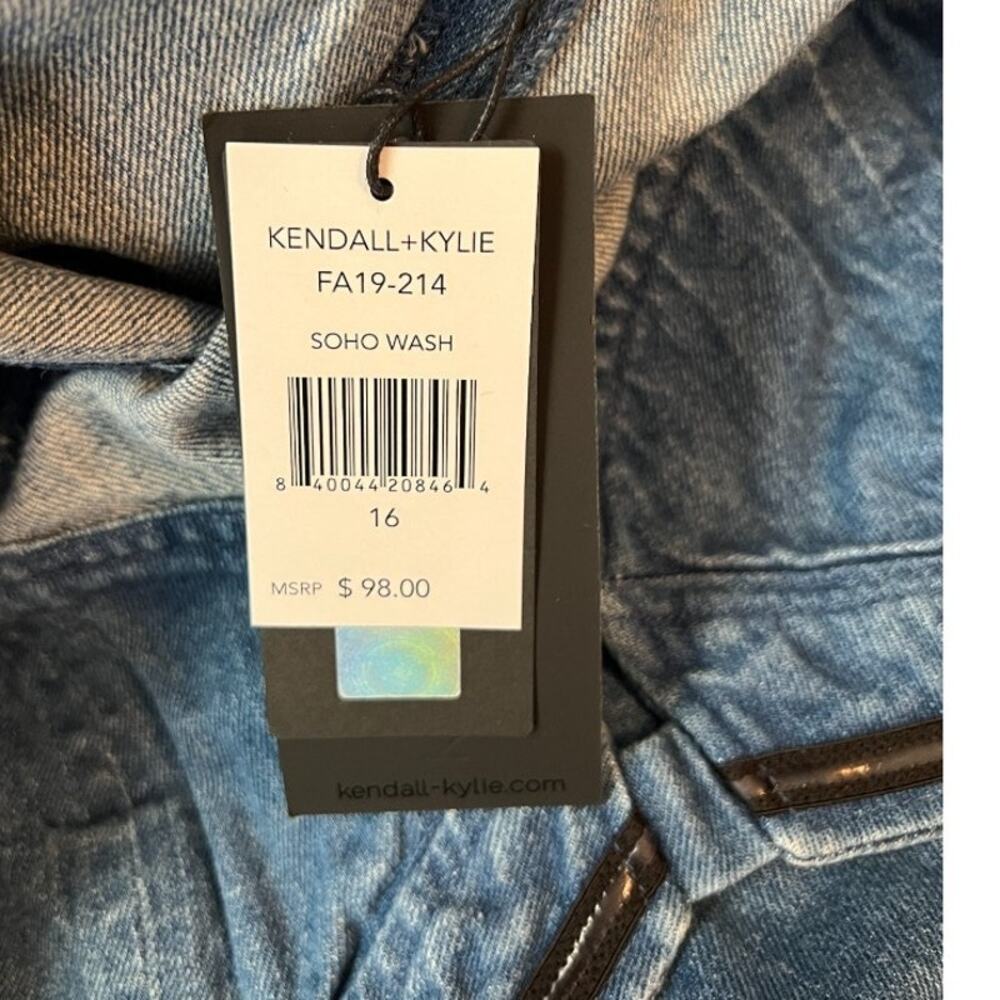 Kendall & Kylie Denim Dress Size 16 - Picture 7 of 10